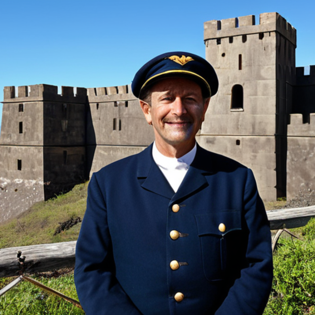 세인트헬레나의 세계문화유산 가능성 - Historical Preservation**

"A historian in professional dress, fully clothed, stands in front of a r...